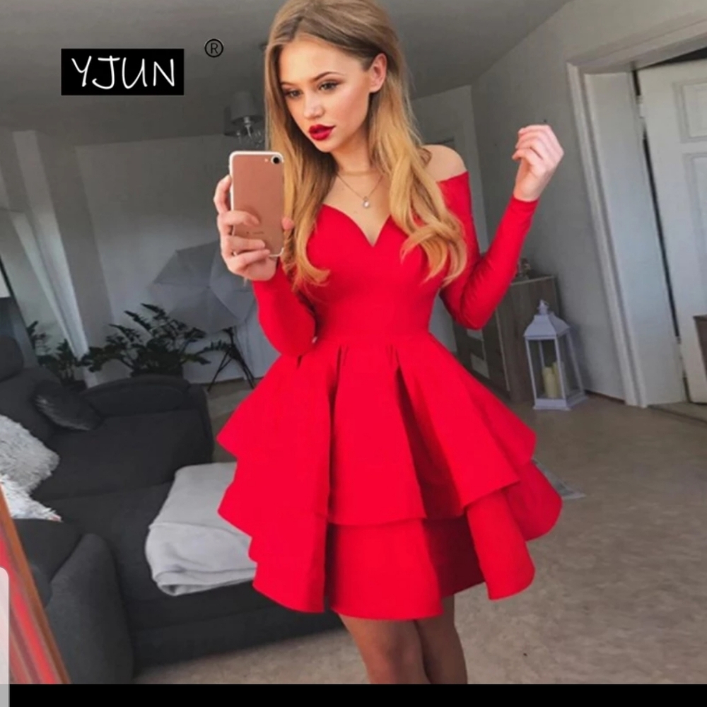 Brand new without tag red dress